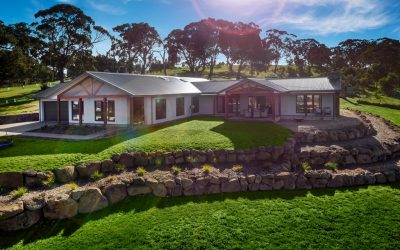 Eden Park modern country home on acreage by Spring Homes