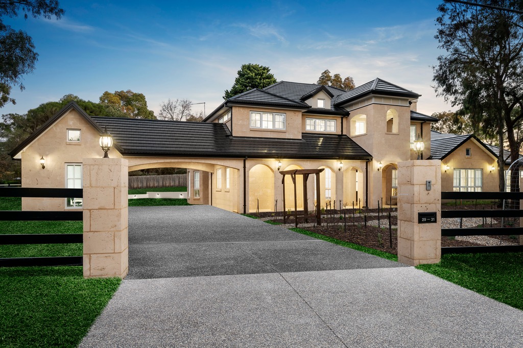 Limestone double-storey stunning home build